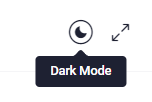 Dark Mode button